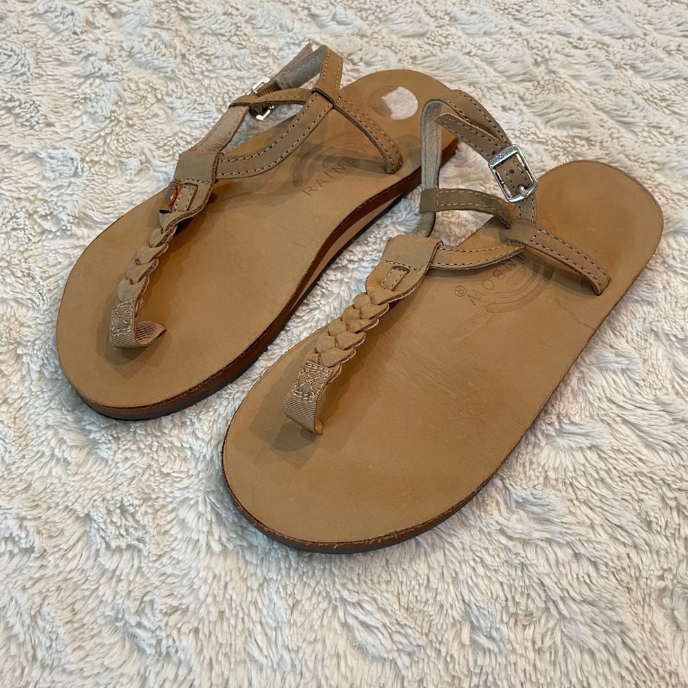 Rainbow sandals size small